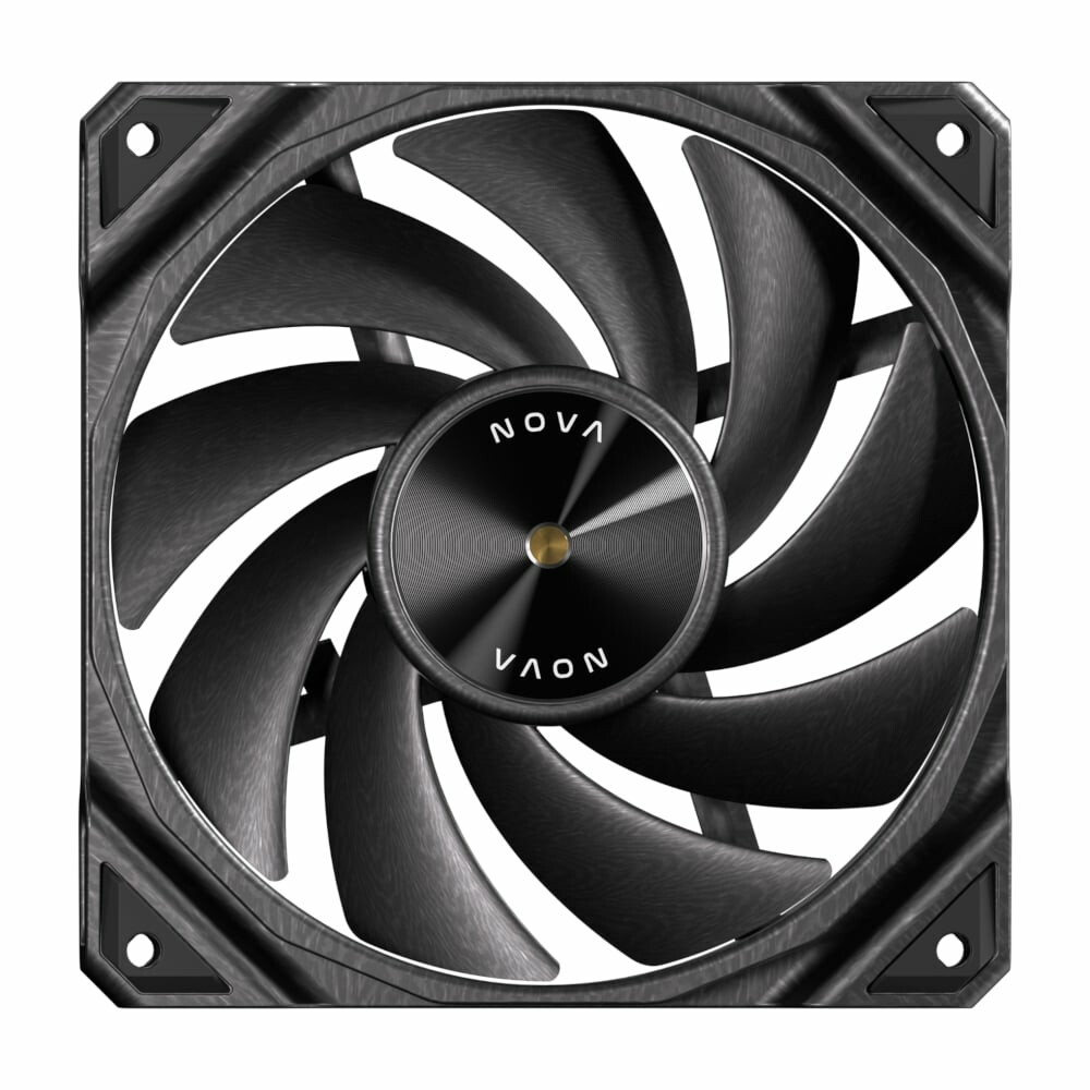 Antec NOVA 120 PWM Fan 3 Pack with Speed Controller - Black